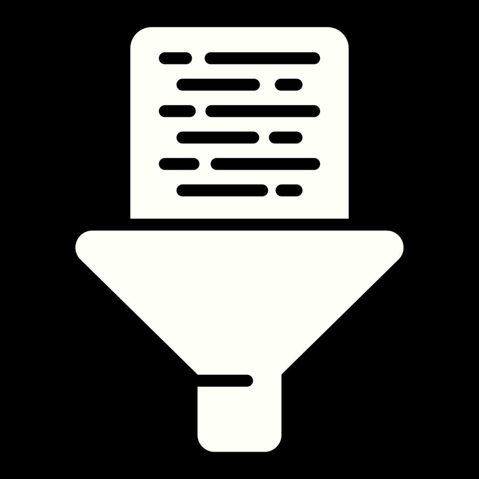Filter Vector Icon