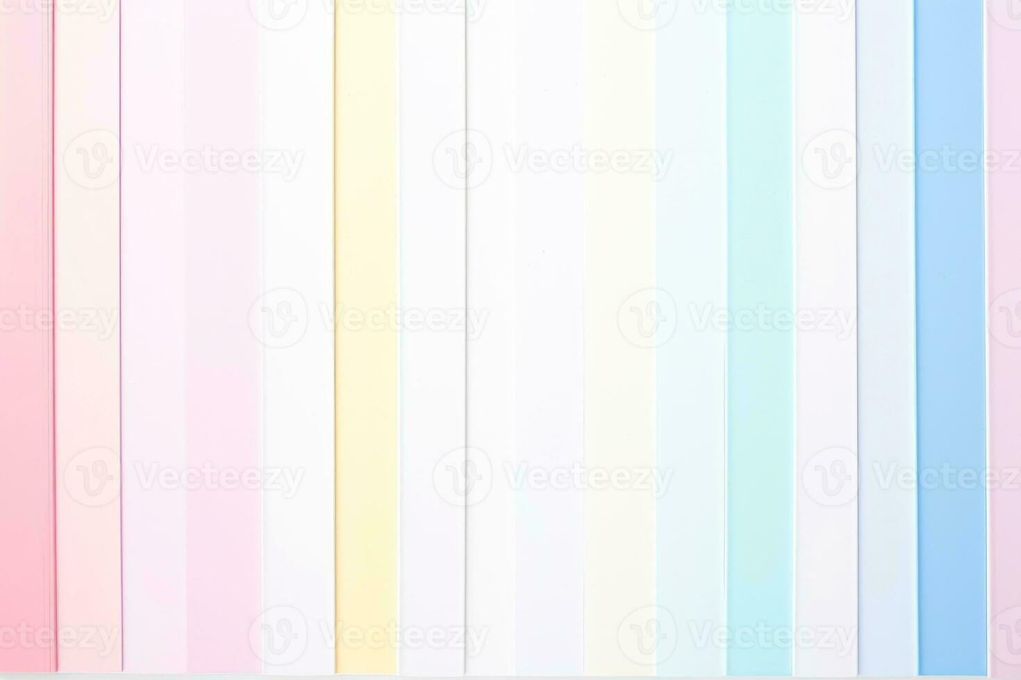 Abstract geometric shape with pastel background, Generative AI illustration photo