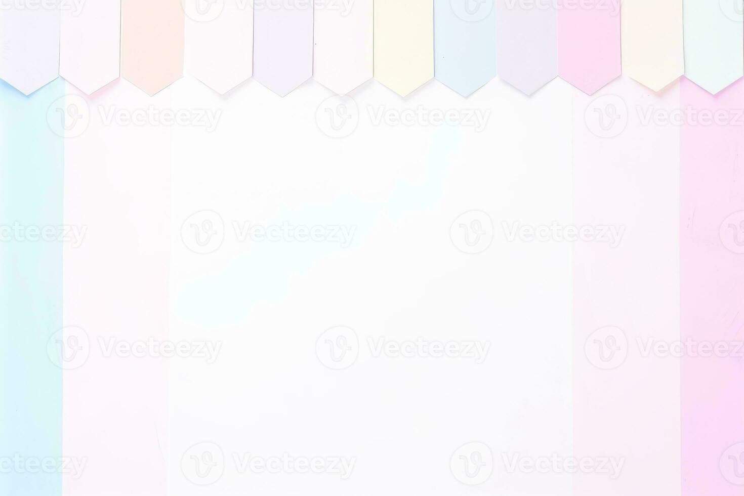 Abstract geometric shape with pastel background, Generative AI illustration photo