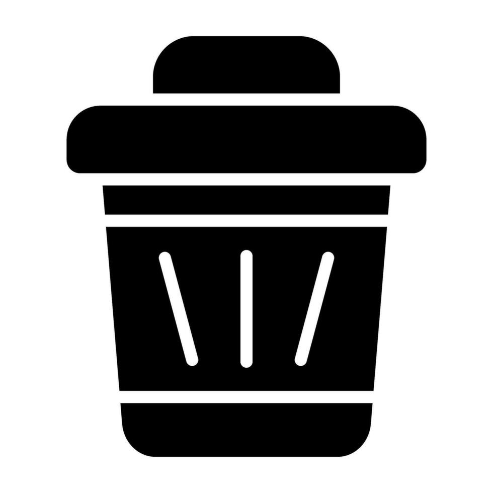 Trash Vector Icon
