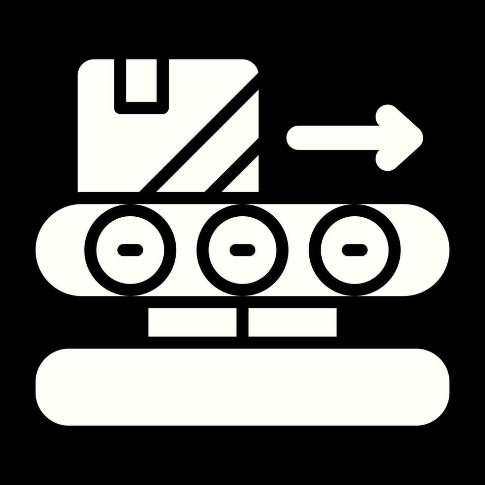 Conveyor Belt Vector Icon