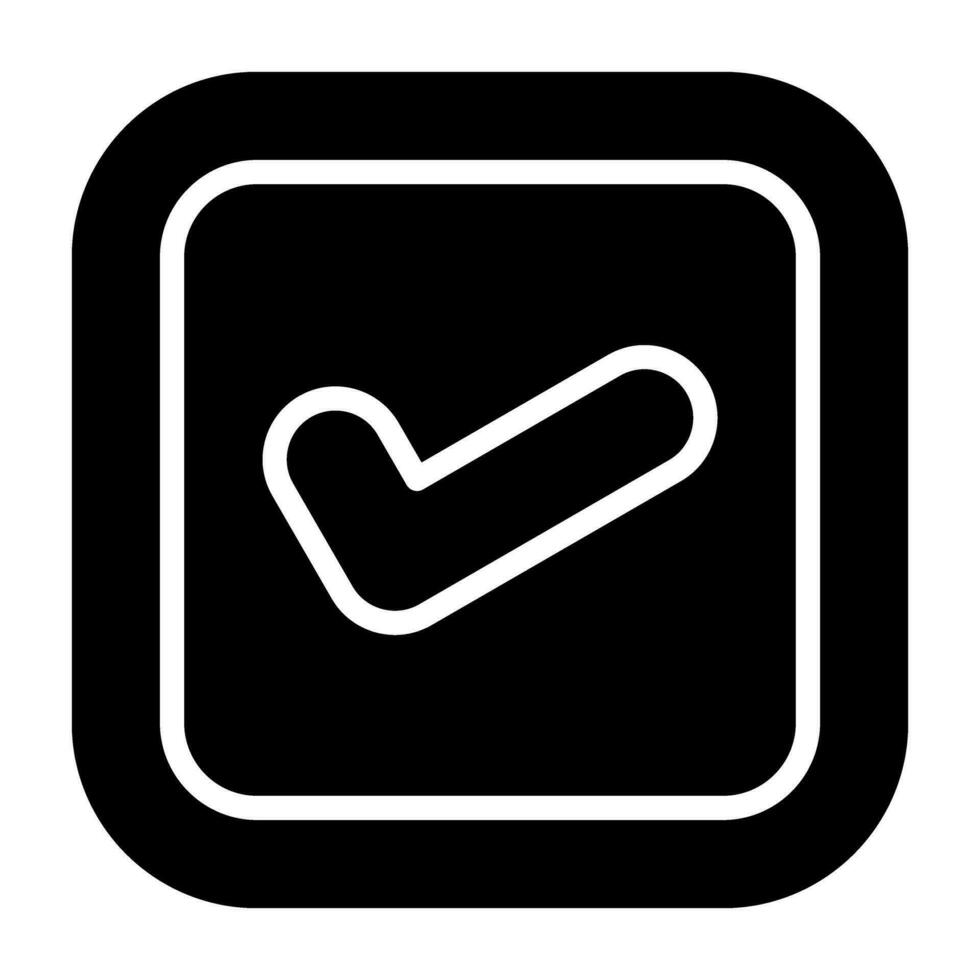 Checkbox Vector Icon