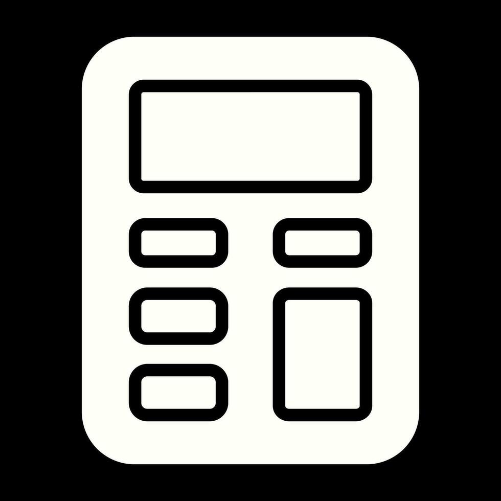 Calculator Vector Icon