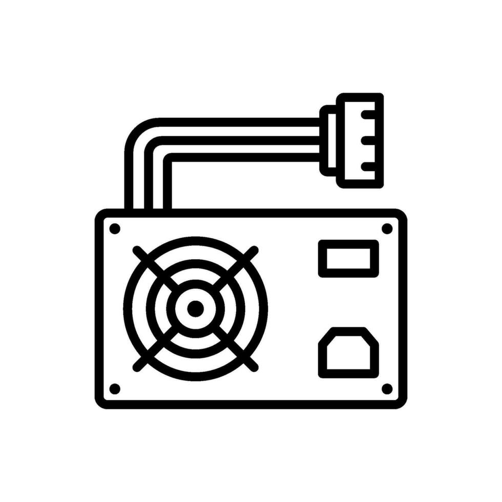 Power Supply icon vector design templates simple and modern