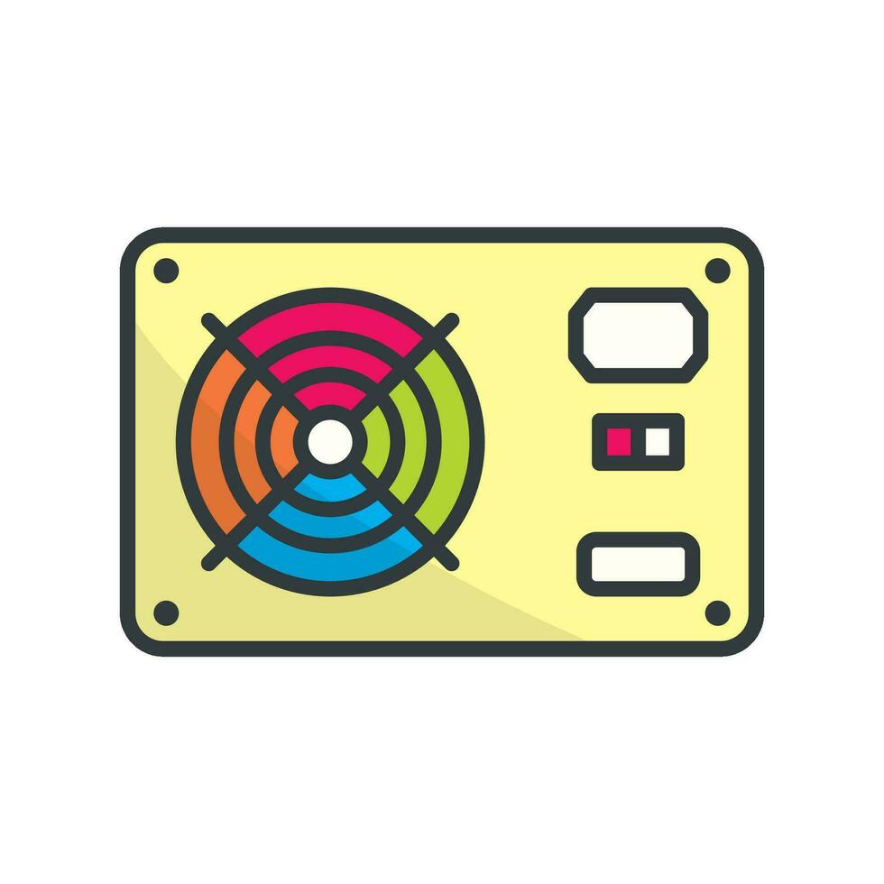 Power Supply icon vector design templates simple and modern