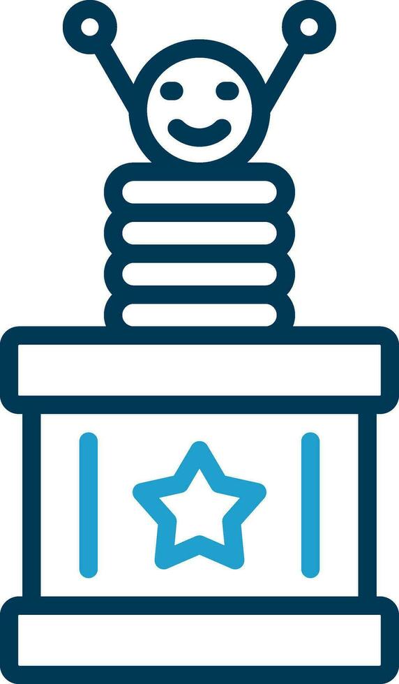 Surprise Box  Vector Icon Design
