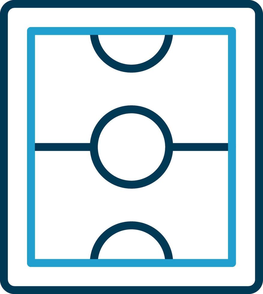 Soccer Field  Vector Icon Design