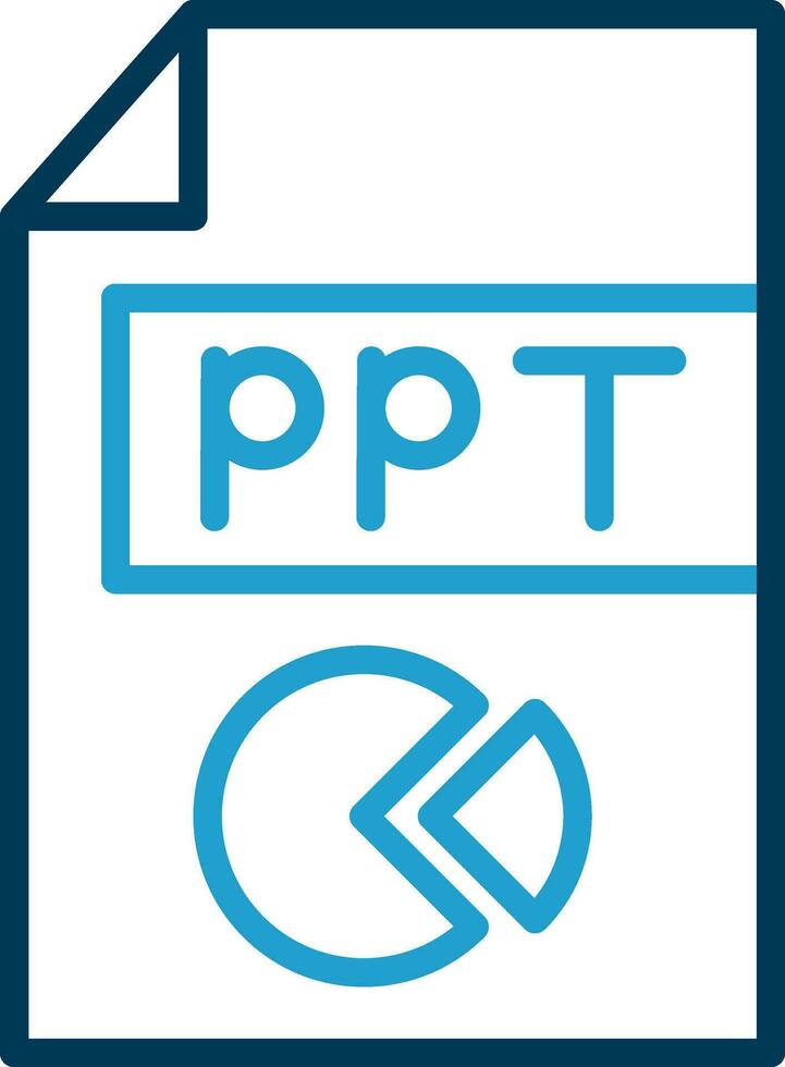 ppt vector icono diseño