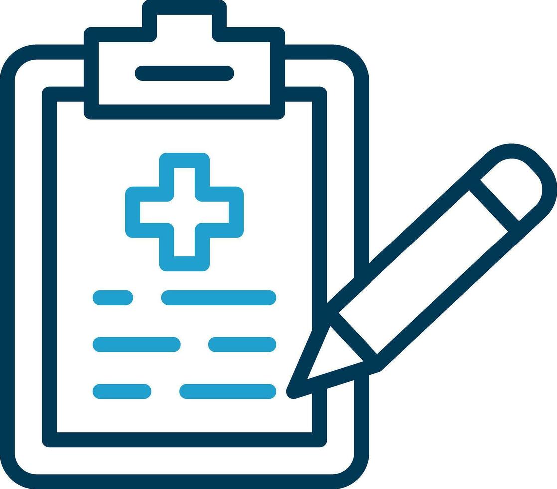 Medical Record  Vector Icon Design