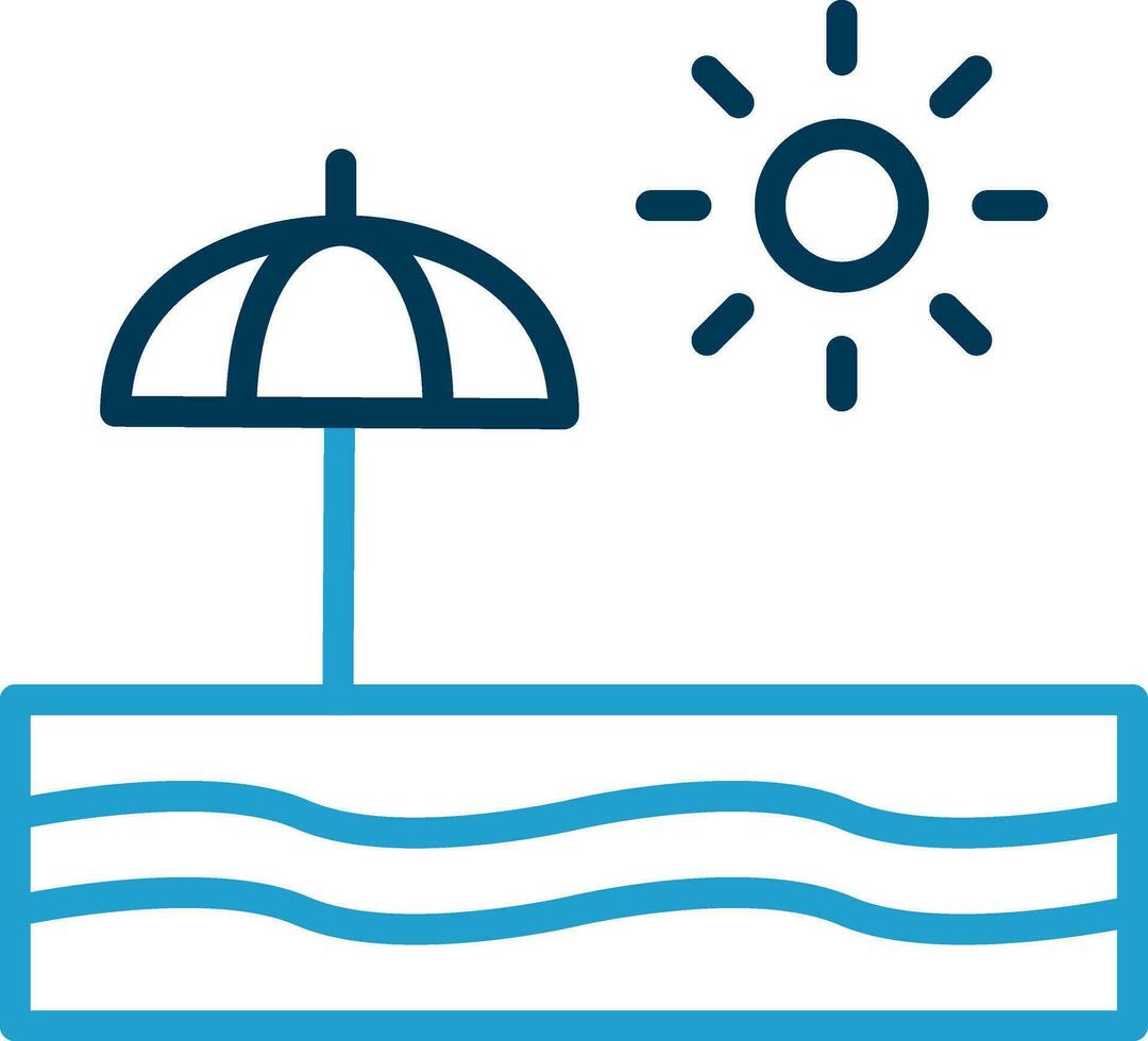 Beach  Vector Icon Design