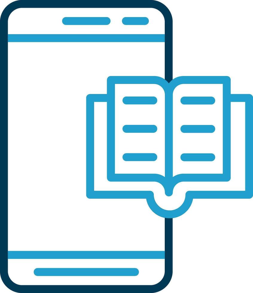 Reading Book  Vector Icon Design