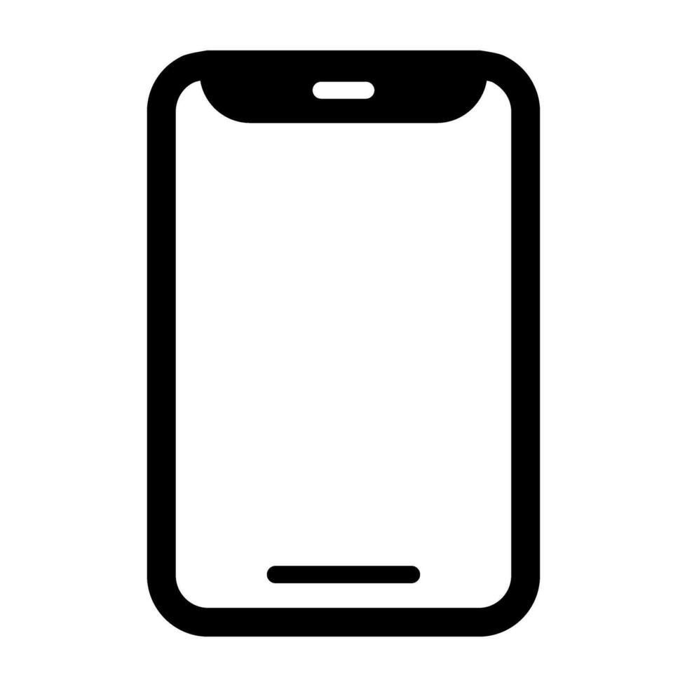 Mobile Notch Vector Icon