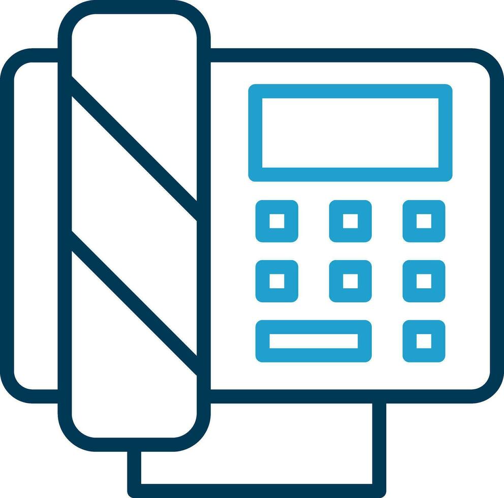 Telephone  Vector Icon Design