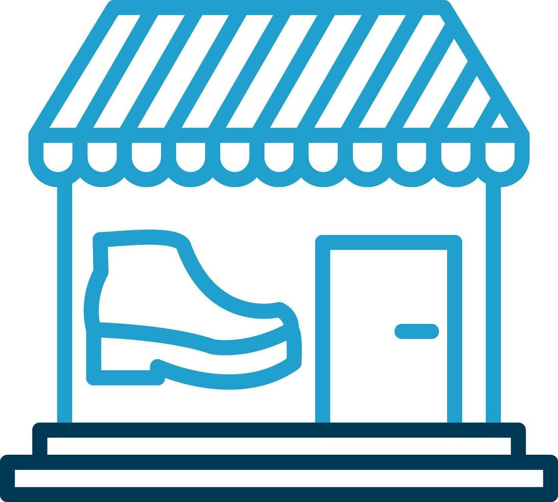 Shoe shop  Vector Icon Design