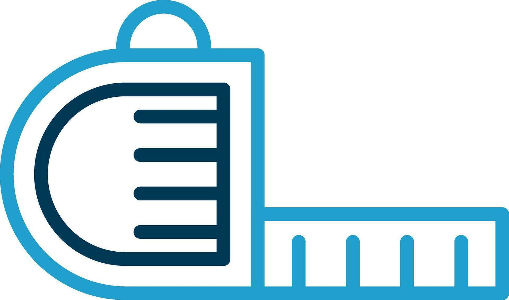 Measuring tape  Vector Icon Design