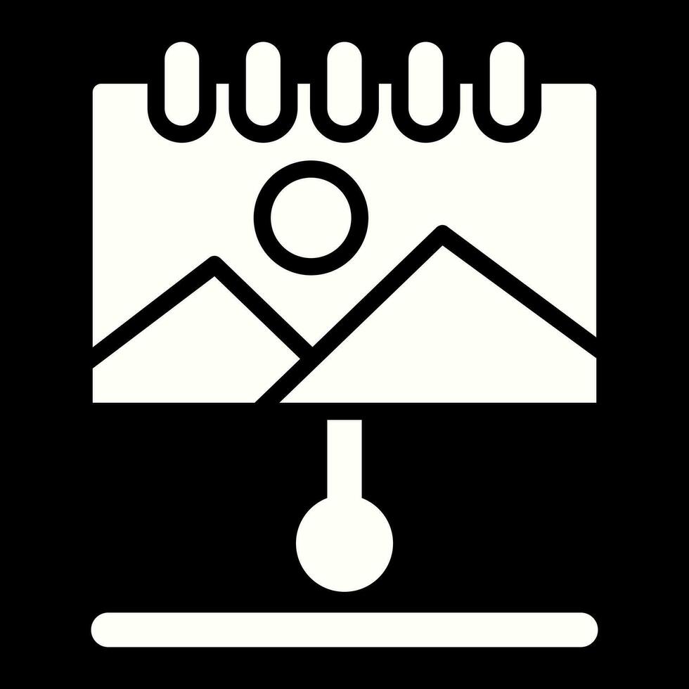 Canvas Vector Icon