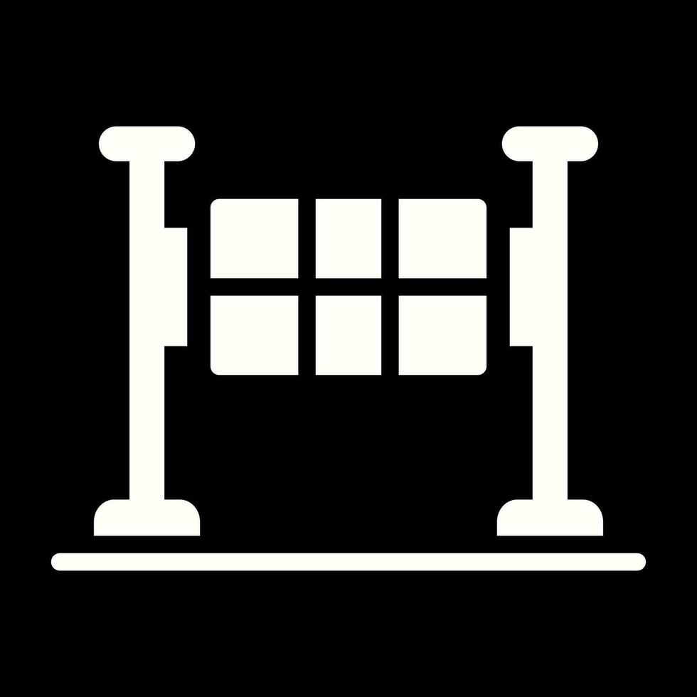 Finish Line Vector Icon