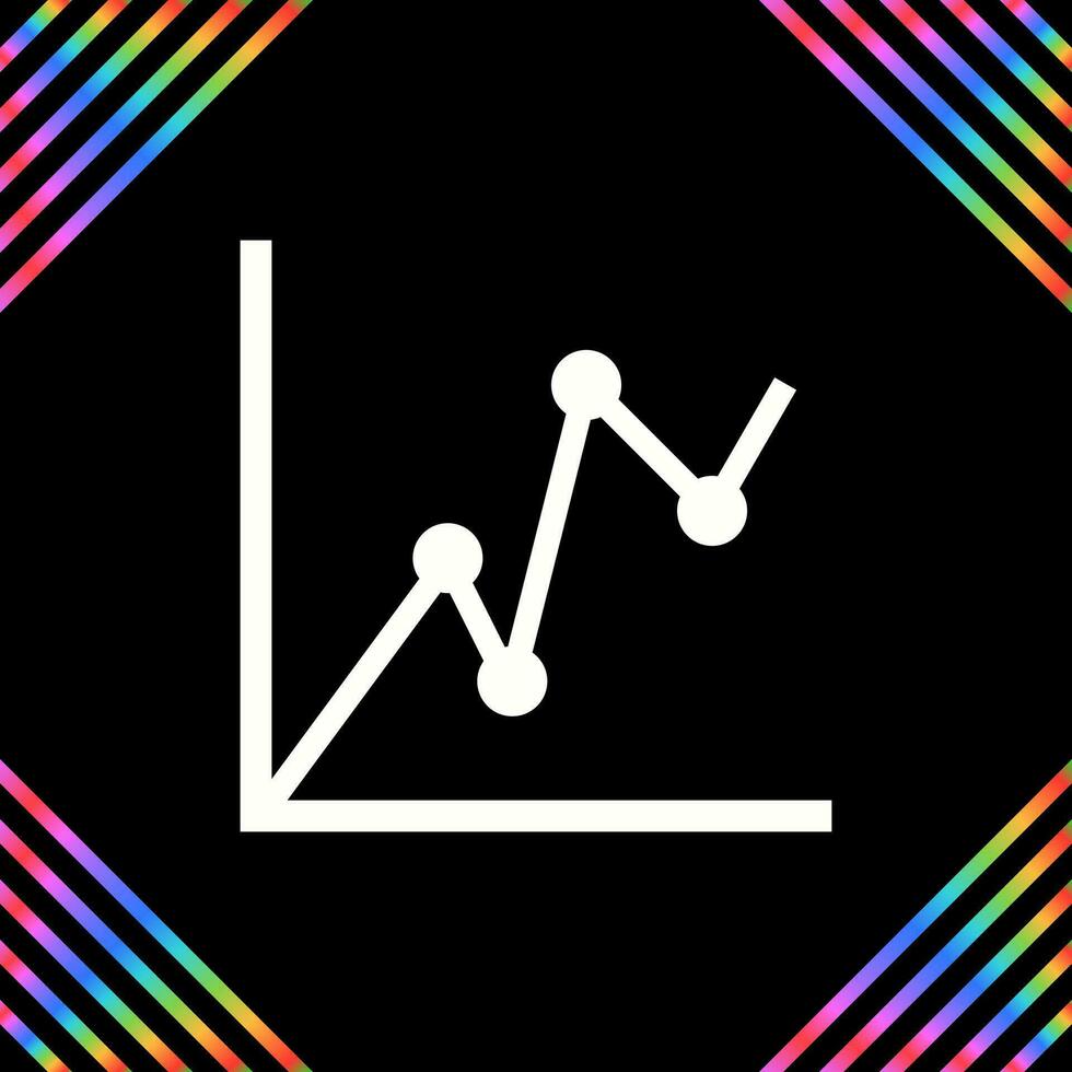 Statistical Graph Vector Icon