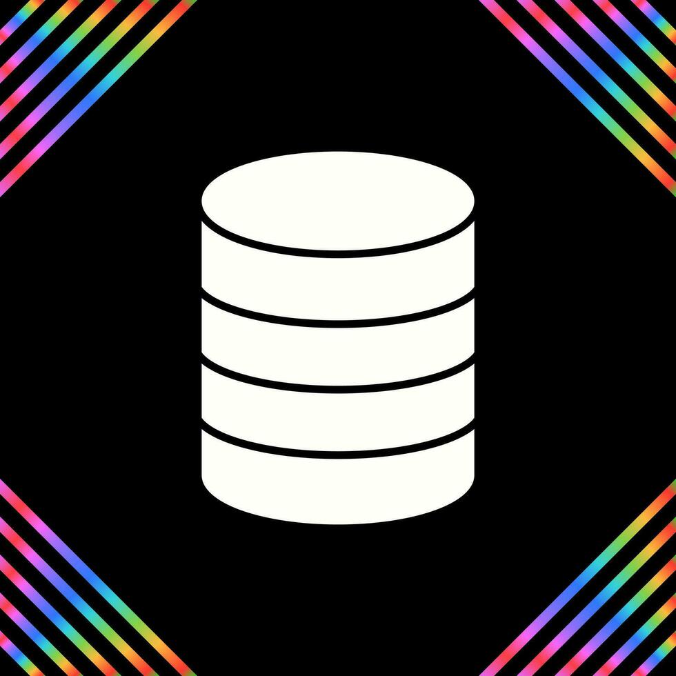 icono de vector de base de datos
