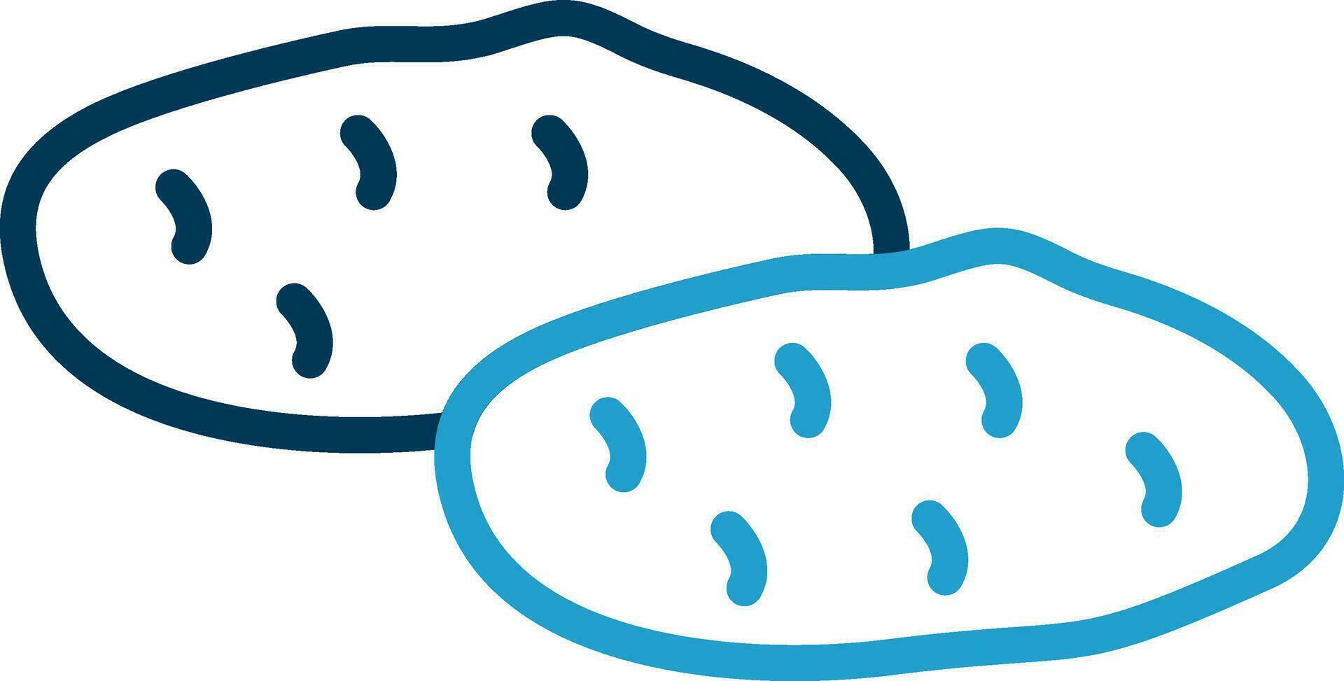 Potatoes Vector Icon Design