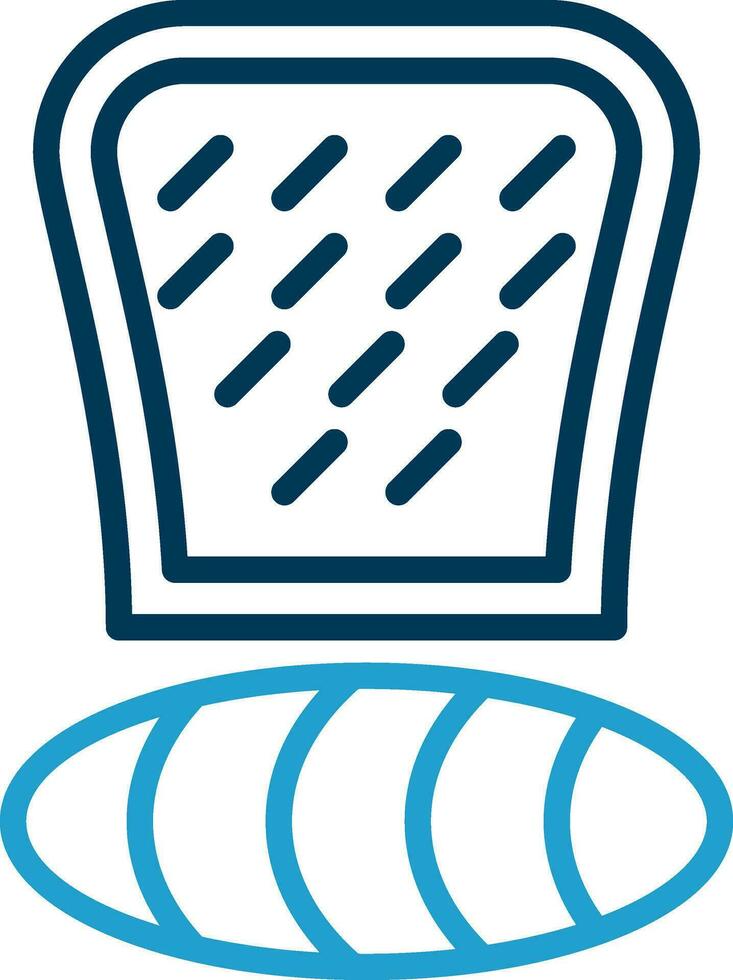 Bread Vector Icon Design