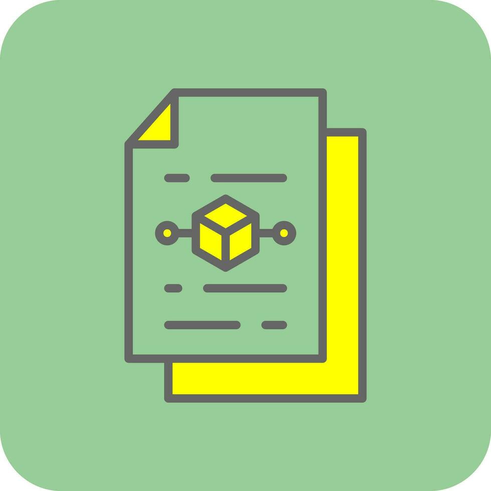 Blockchain  Vector Icon Design