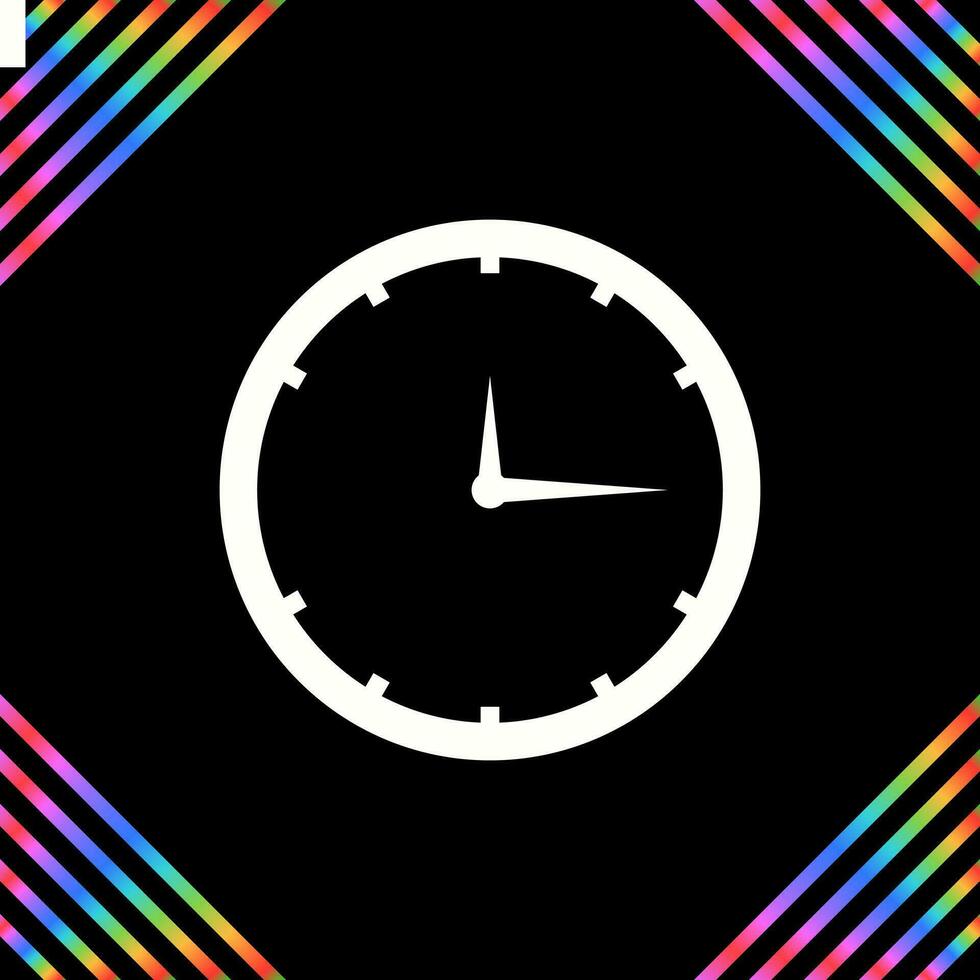 Clock Vector Icon