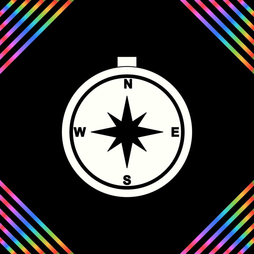 Compass Vector Icon