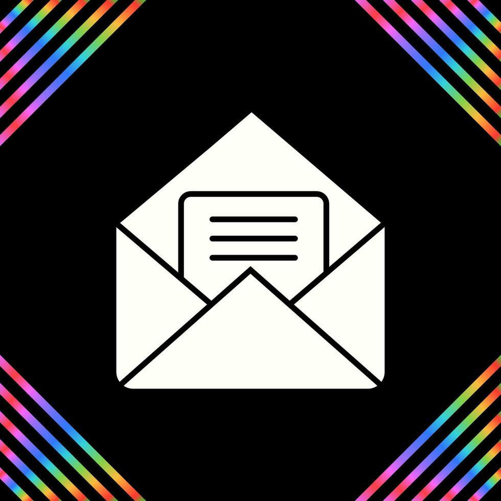 icono de vector de correo electrónico