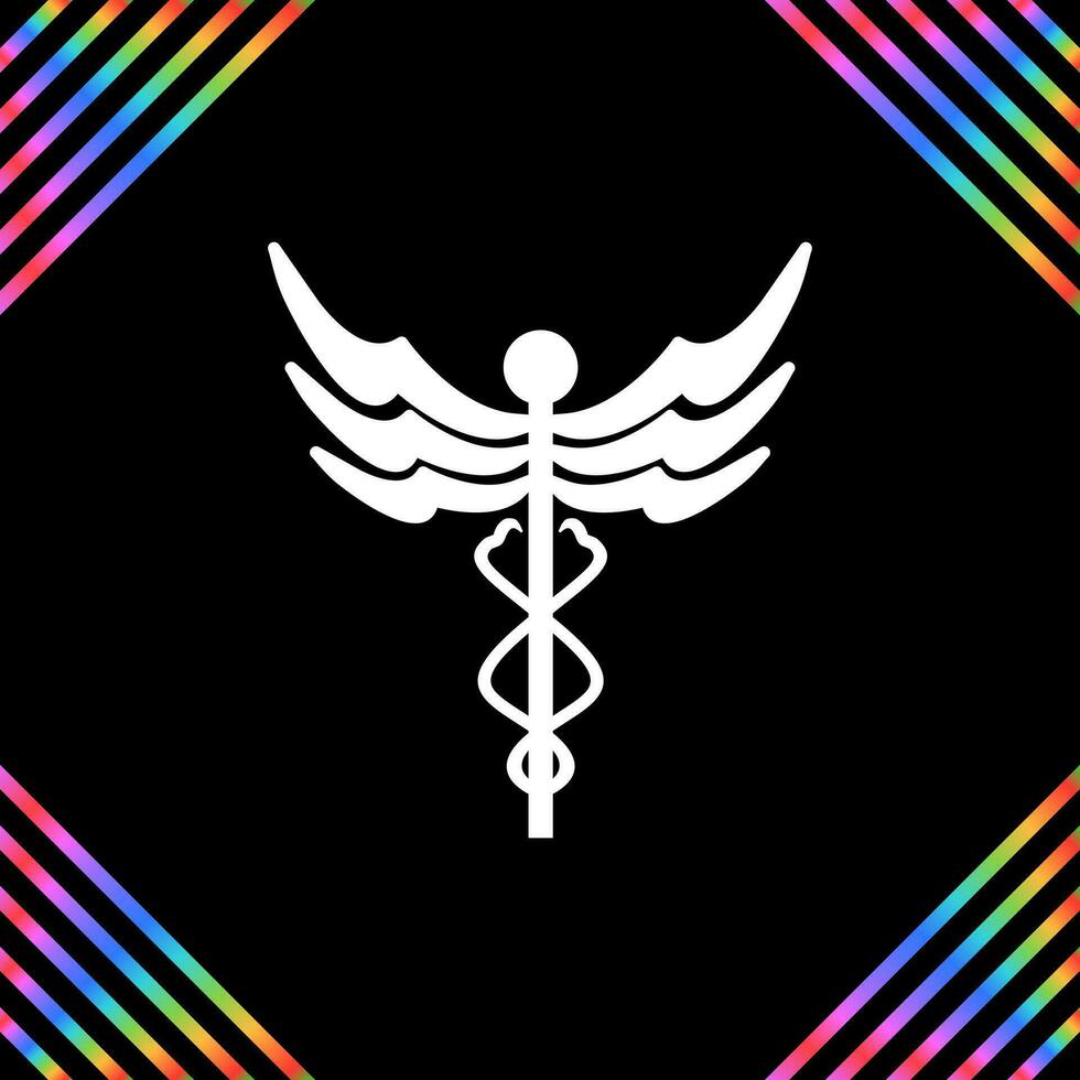 Caduceus Vector Icon