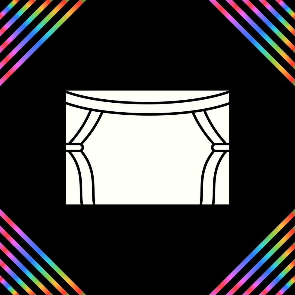 Stage Vector Icon