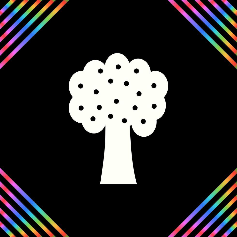 Fruit Tree Vector Icon