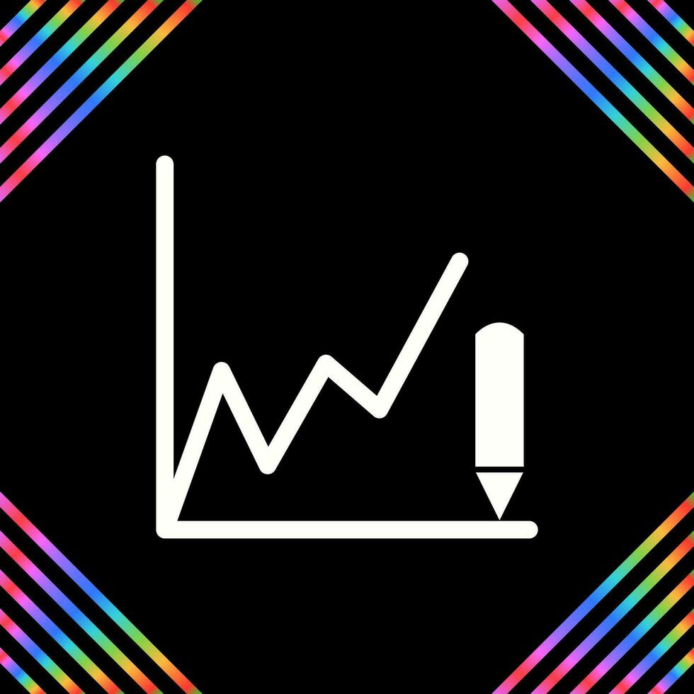 Drawing Graphs Vector Icon