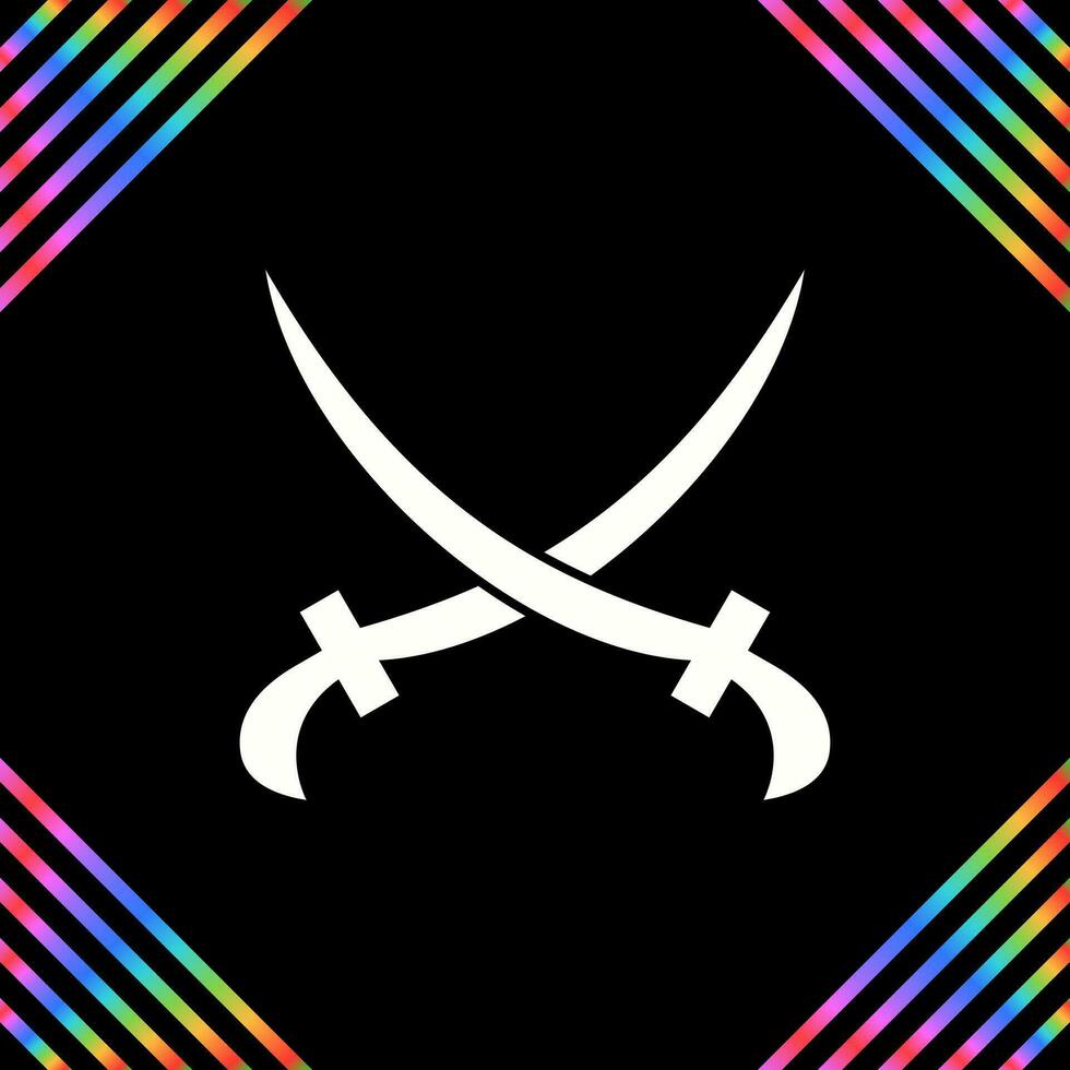 Two Swords Vector Icon