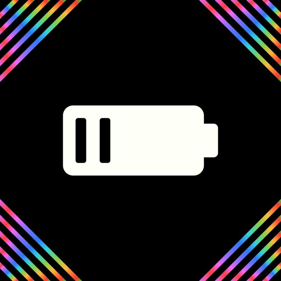 Low Battery Vector Icon