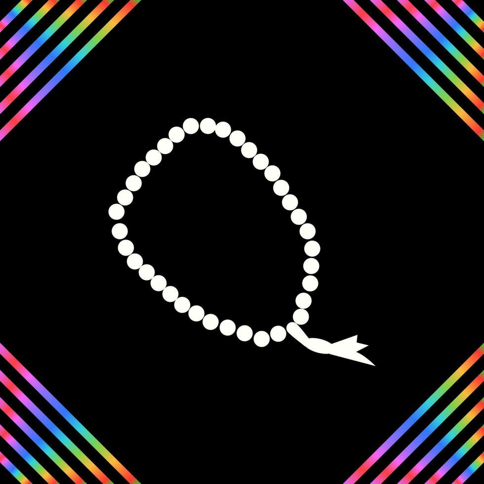 Prayer Beads Vector Icon