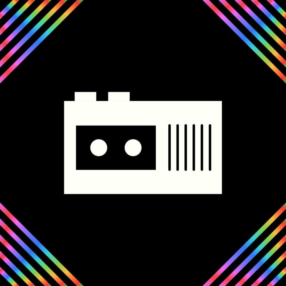 Tape Recorder Vector Icon