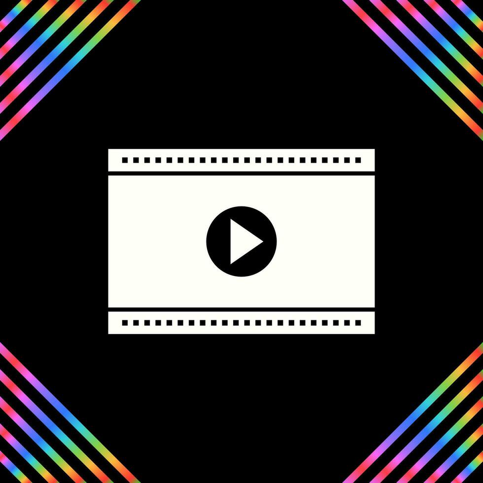 Video player Vector Icon