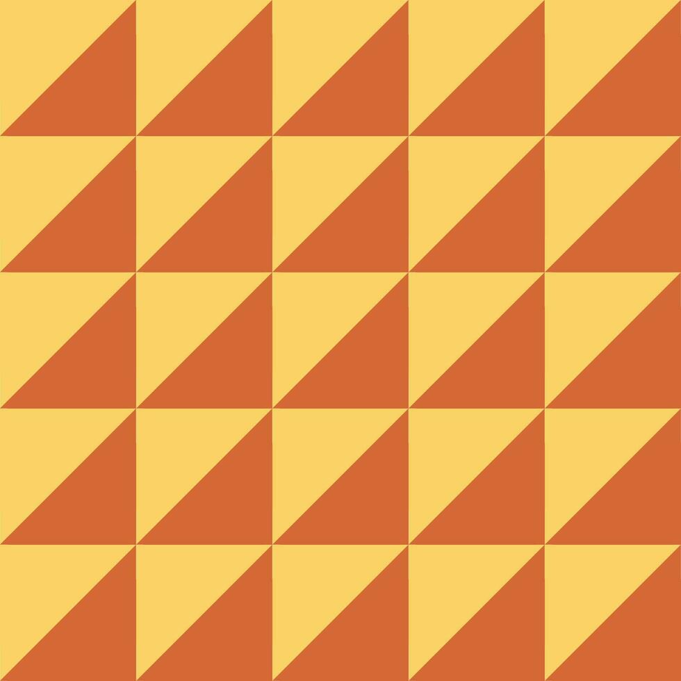 resumen geométrico triángulo modelo con naranja color. vector