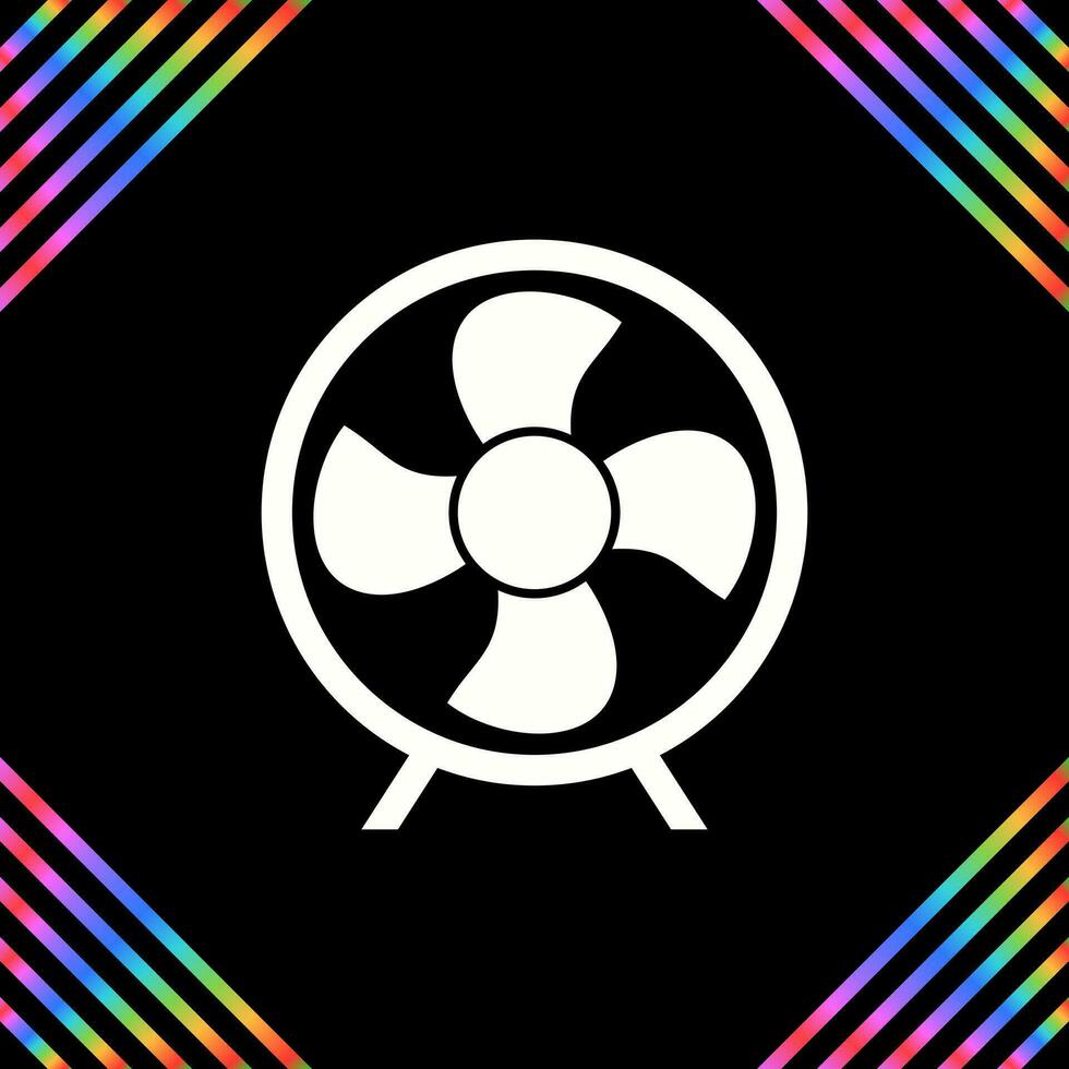 Electric Fan Vector Icon