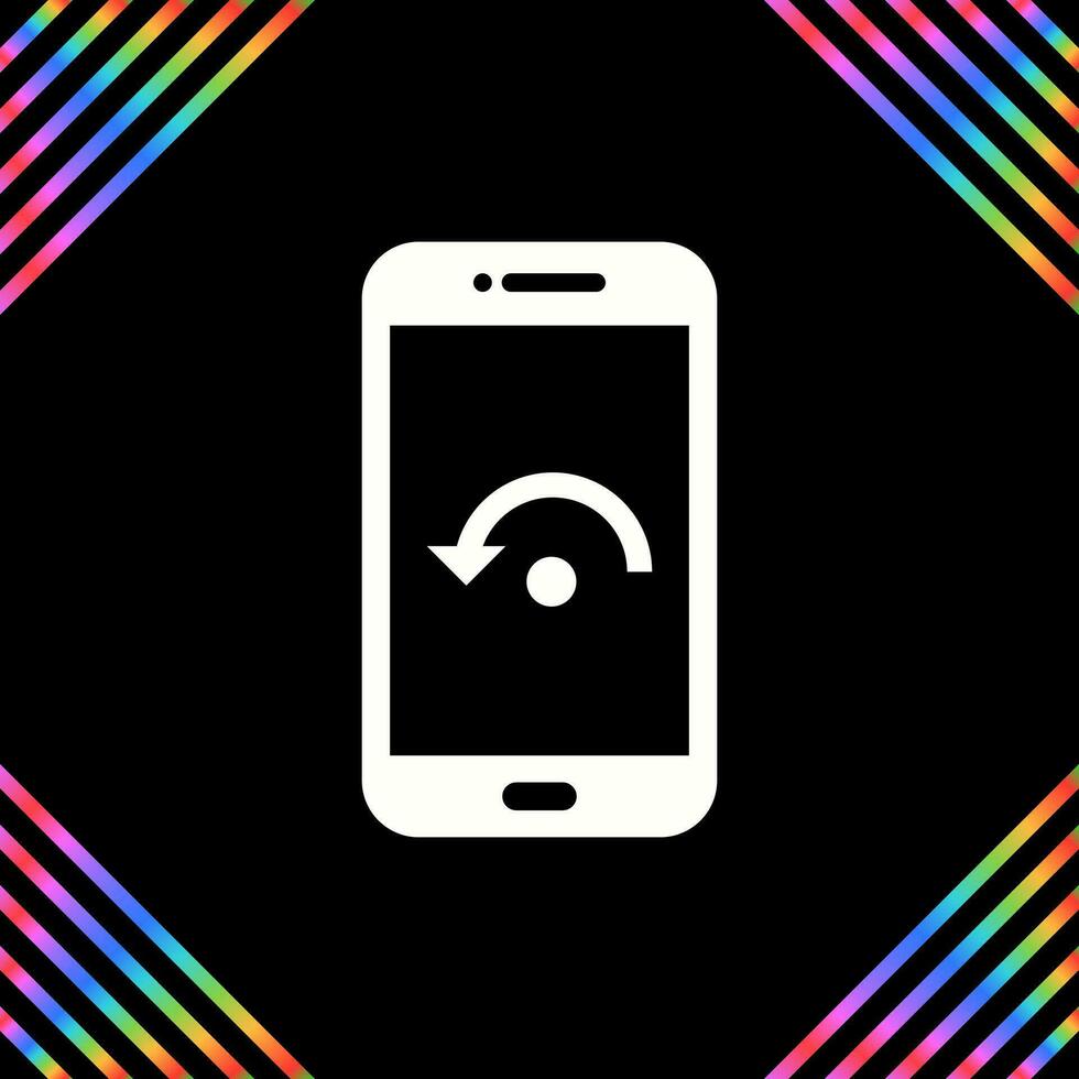 Restart Phone Vector Icon