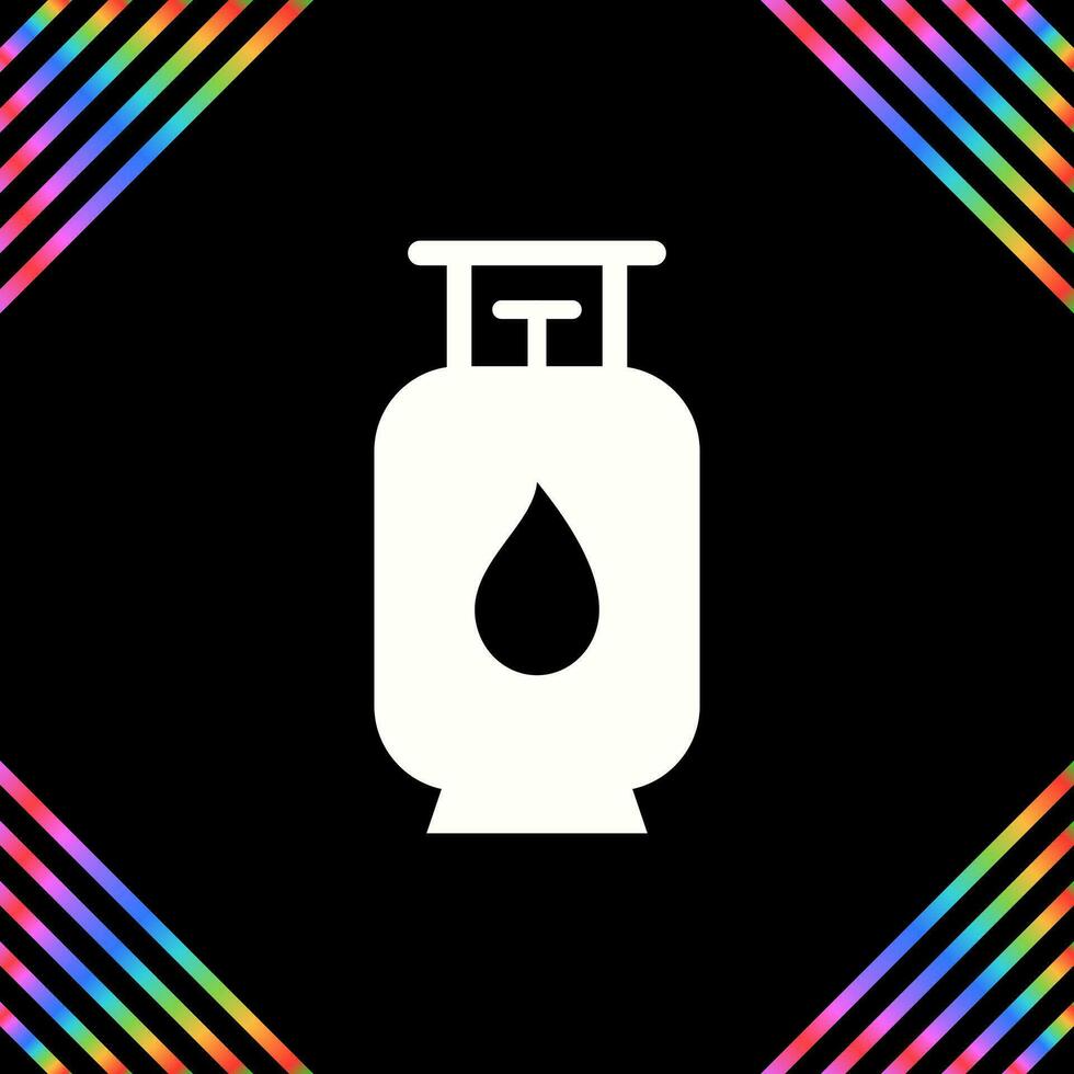 Gas Cylinder Vector Icon