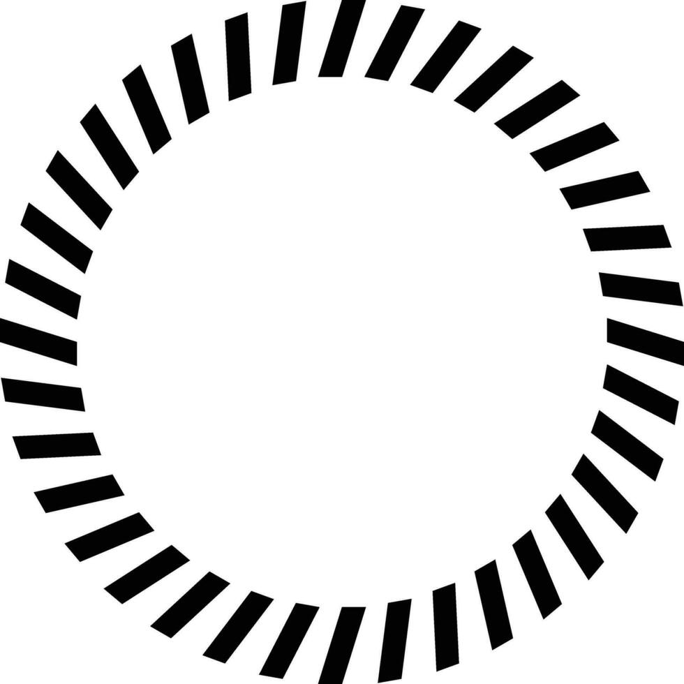 Circle Frame Element vector