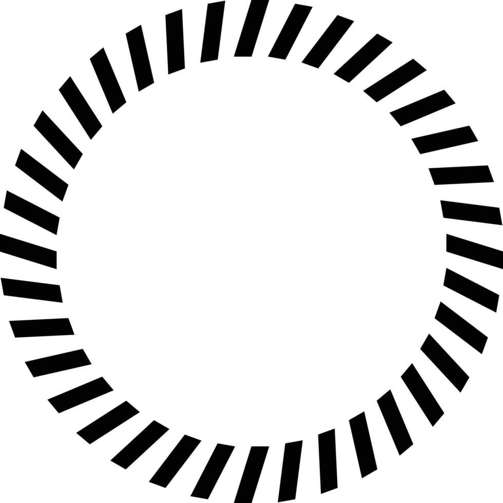 Circle Frame Element vector