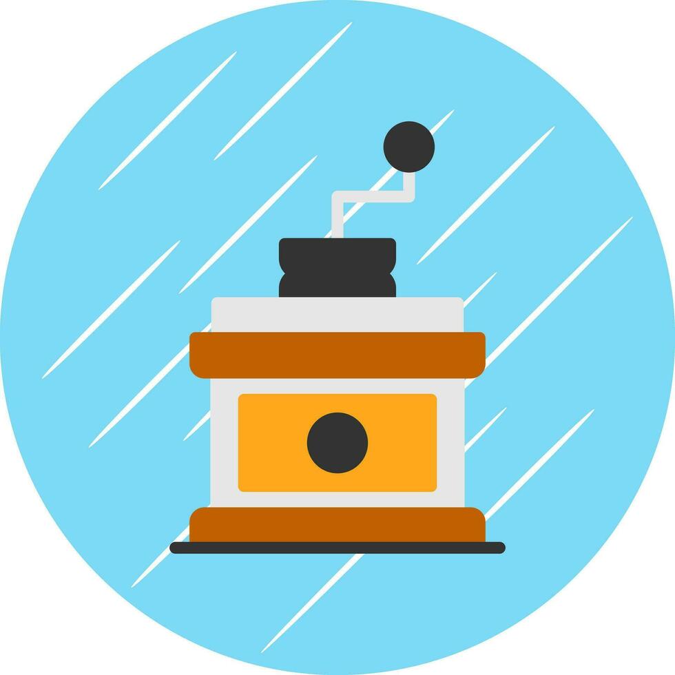 Coffee Grinder Vector Icon Design