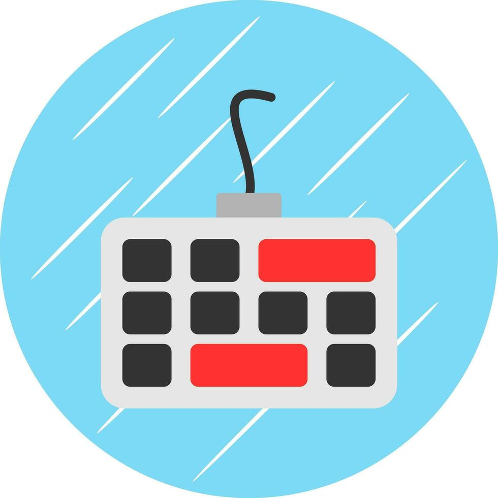 Keyboard  Vector Icon Design