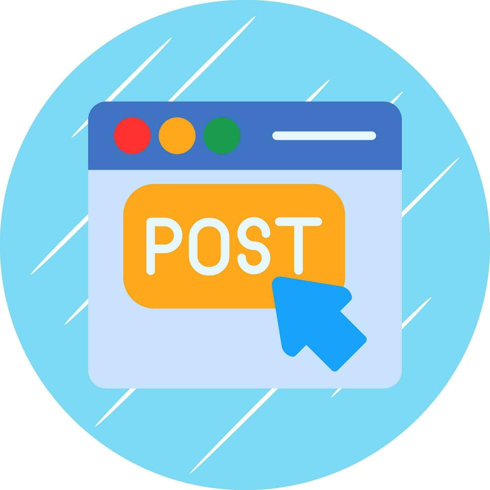 Post  Vector Icon Design