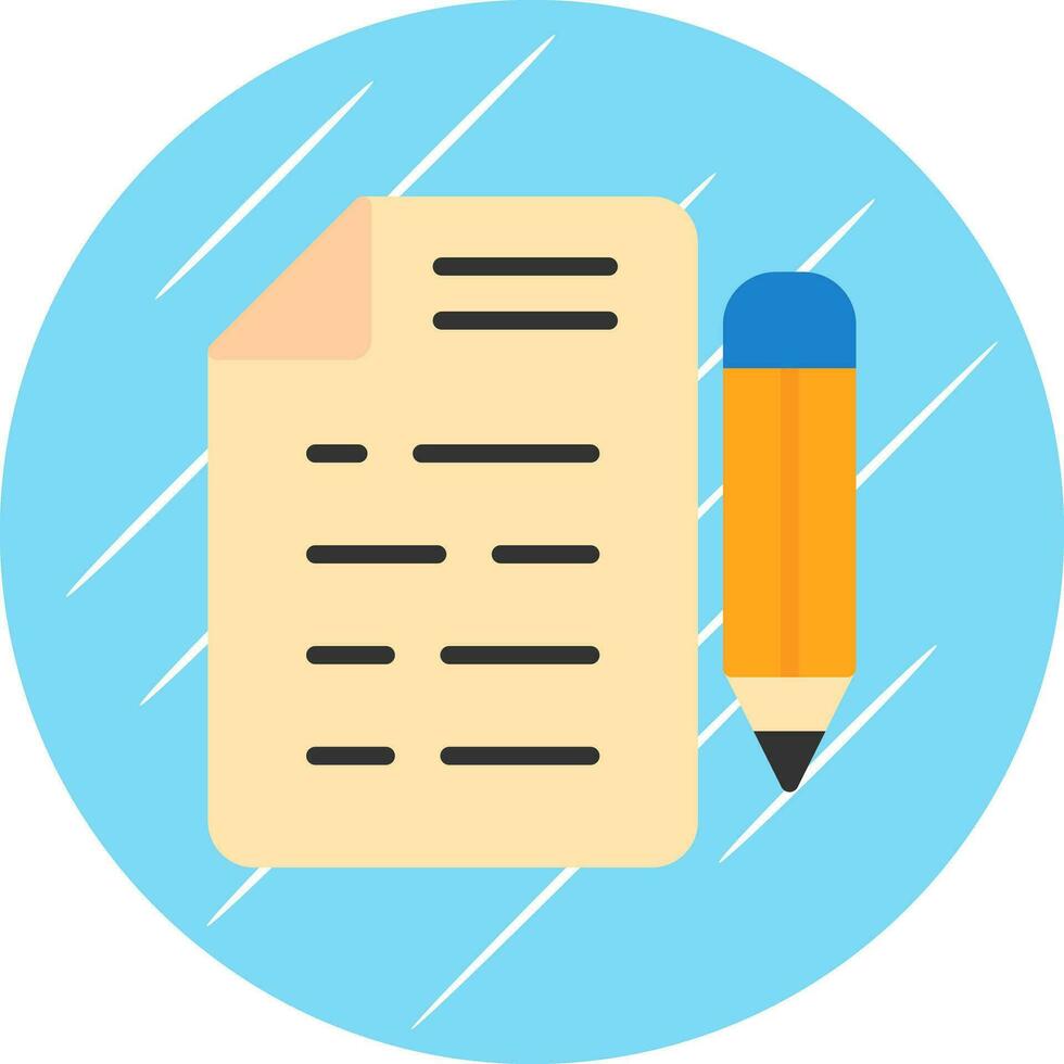 Contract Vector Icon Design