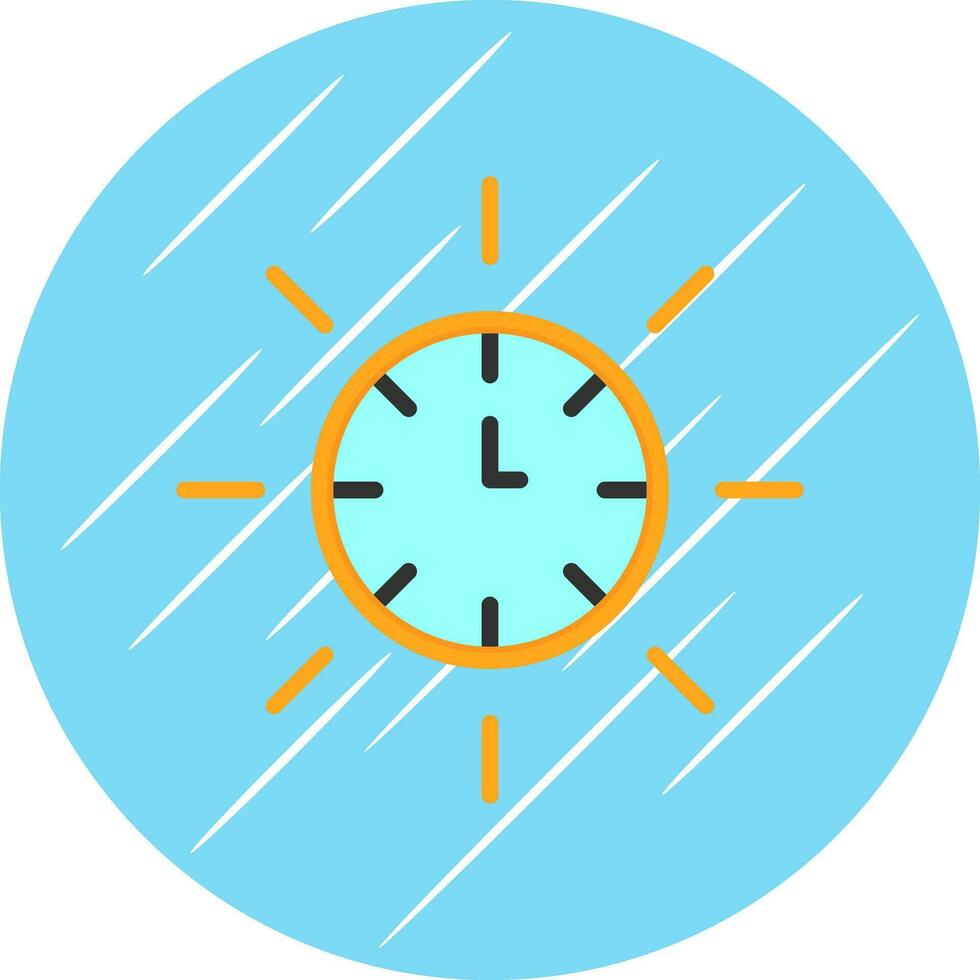 hora vector icono diseño