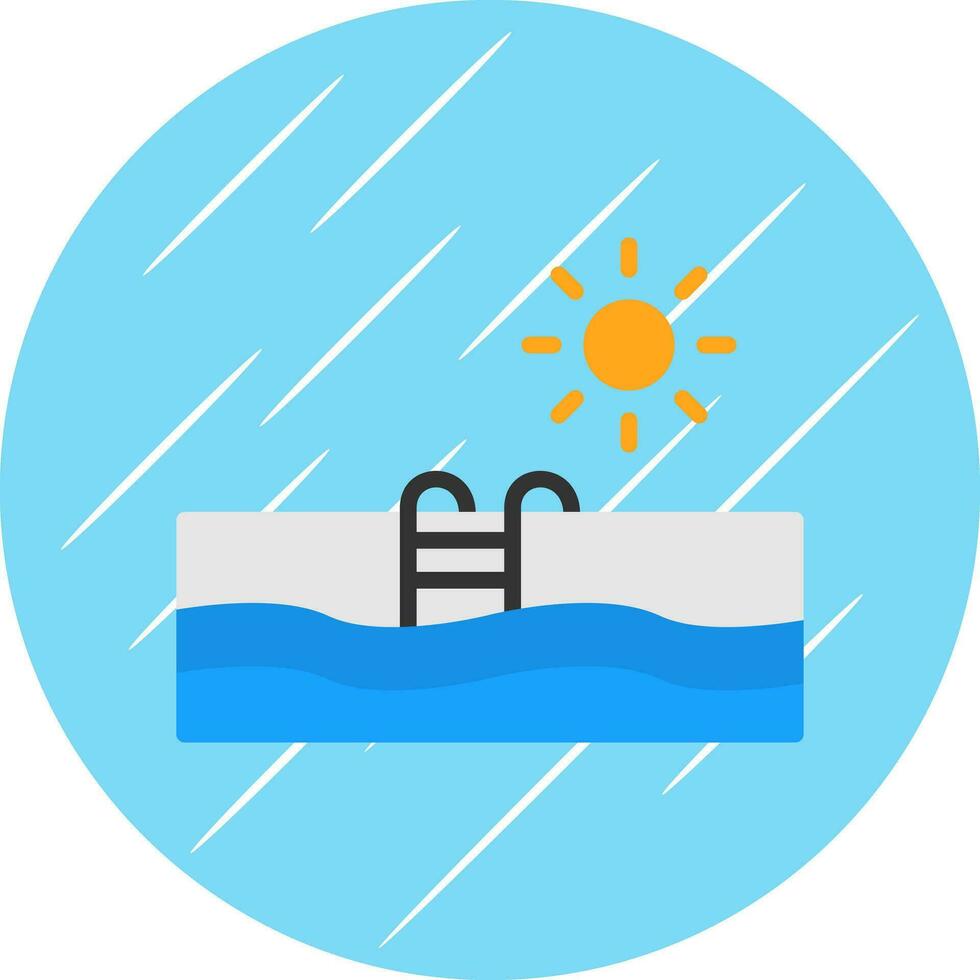 Swimming Pool  Vector Icon Design